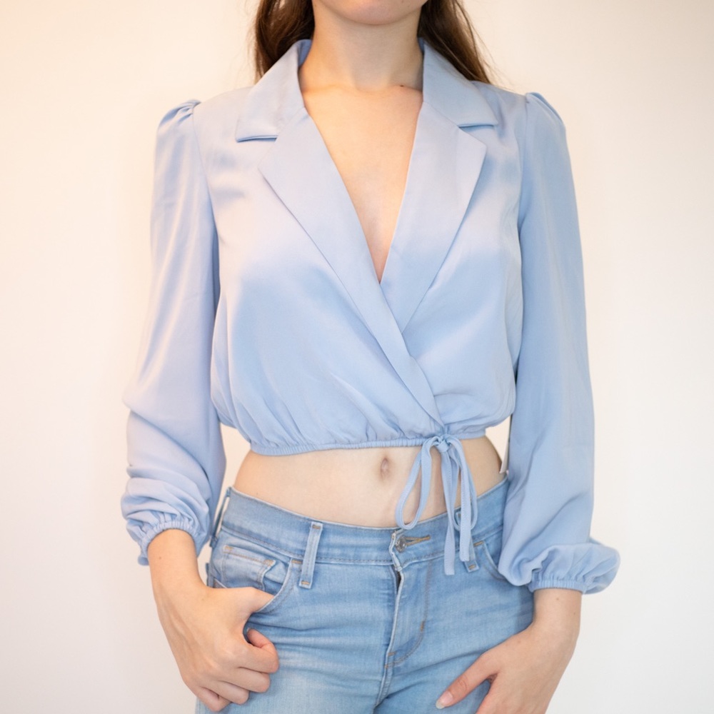 New With Tags Cropped Long Sleeve (Revolve)